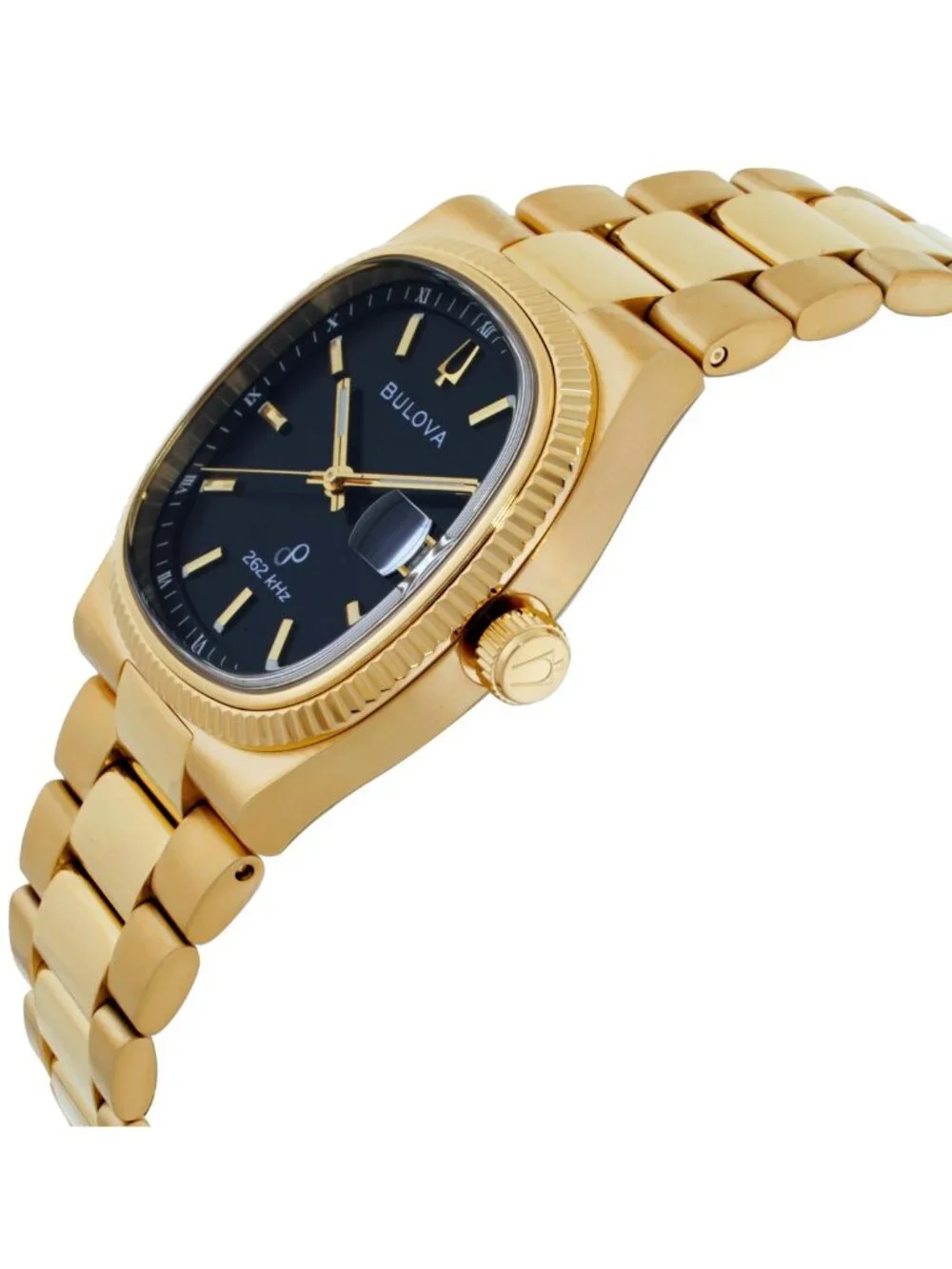 NWT Bulova Super Seville Quartz Black Dial Men's Watch